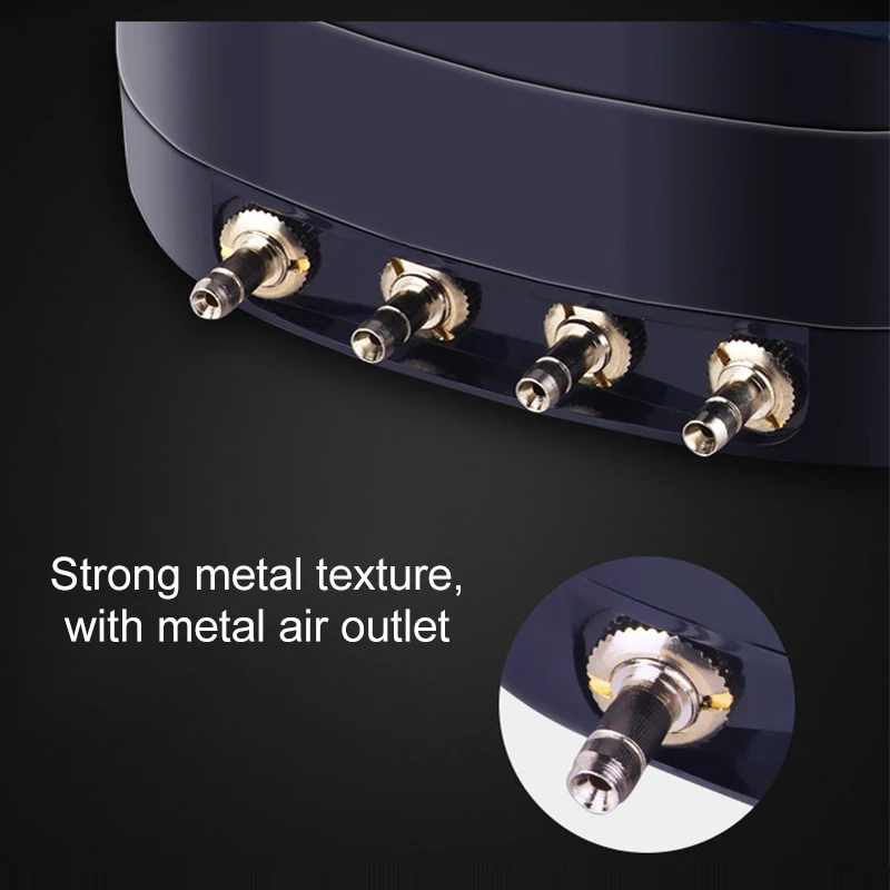 SOBO Silent Aquarium Oxygen Air Pump Fish Tank Adjustable Air Volume High Power Oxygenator Air Compressor Aerator 220v 12w - Image 4