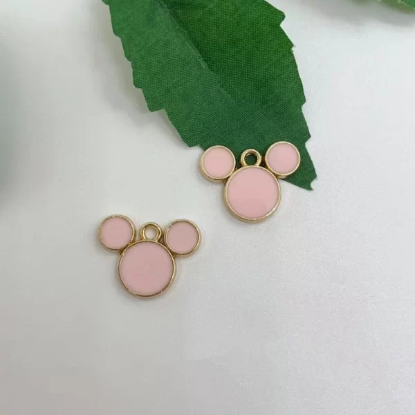 10 cartoon animal head accessories alloy pendants jewelry making DIY earrings necklace accessories - Image 4