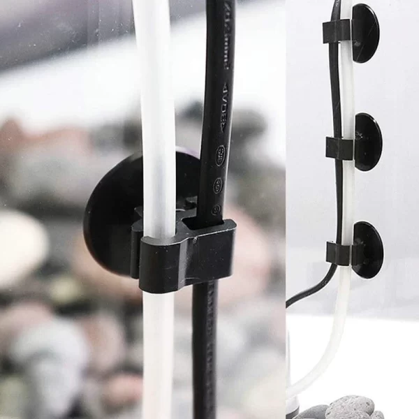 5Pcs Aquarium Suction Cup Clip Fish Tank Oxygen Tube Hose Pump Power Cord Buckle Wire Finisher Suction Cups Aquarium Accessories - Image 4