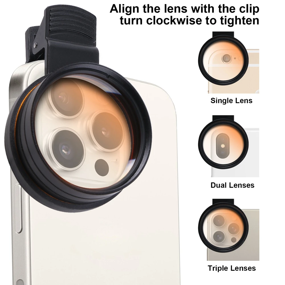 Aquarium Coral lenses 52mm Fish Tank Marine Salt water Sea Water Coral Reef Iphone Camera Filters Macro Aquatic Terrarium - Image 4