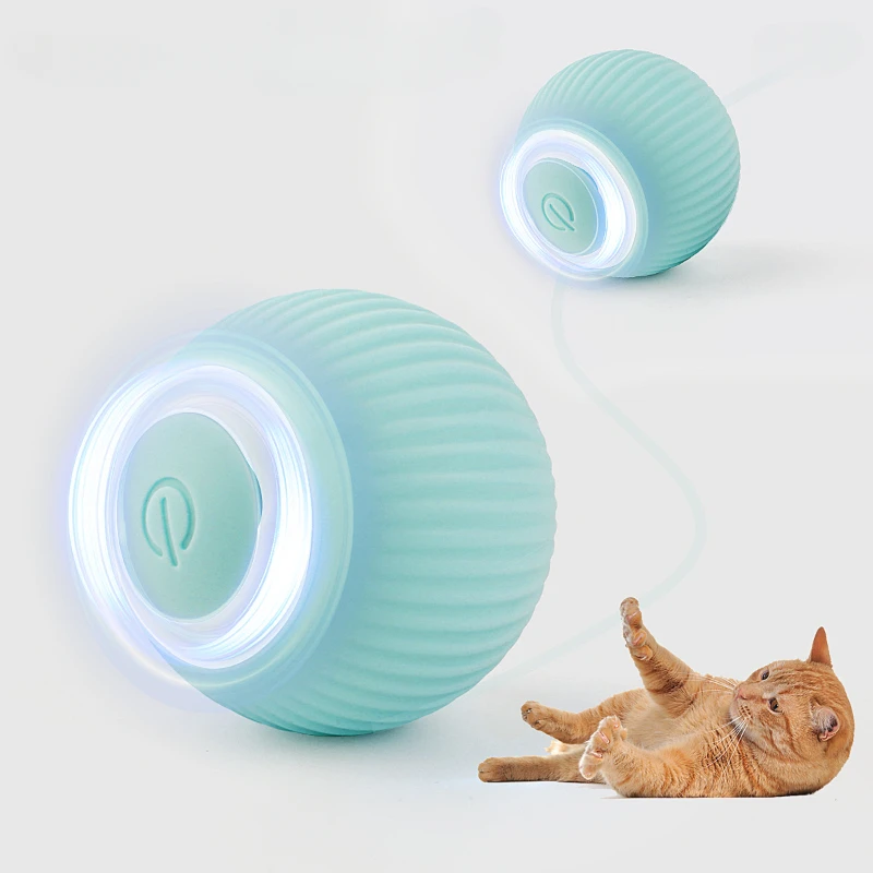 Cat Interactive Ball Training Self-moving Kitten Electric Cat Ball Toys Electronic Automatic Rolling Magic Ball Toys for Cat - Image 8
