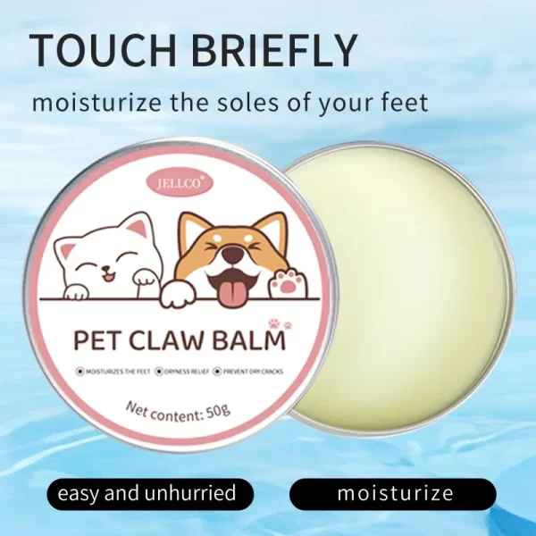 50g Pet Care Balm Box: Dog & Cat Paw Care Cream, Suitable for All Pet Foot Types - Image 2