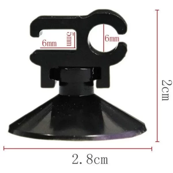 5Pcs Aquarium Suction Cup Clip Fish Tank Oxygen Tube Hose Pump Power Cord Buckle Wire Finisher Suction Cups Aquarium Accessories - Image 5