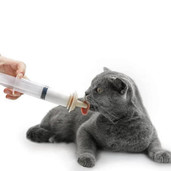 Pet Feeding Oral Syringe Dog Cat Feeding Pacifier Newborn Pet Feeding Nipple Medicine Dropper Syringe For Nursing Puppy Kitten - Image 14
