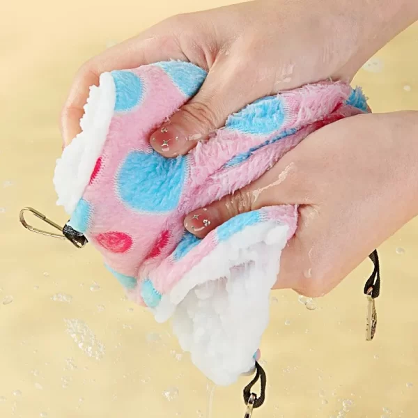 Hamster Hammock Small Pet Hanging Bed Double Warm Thickened Honeybug Flying Squirrel Guinea Pig Hammock Pet Cage Accessories - Image 5