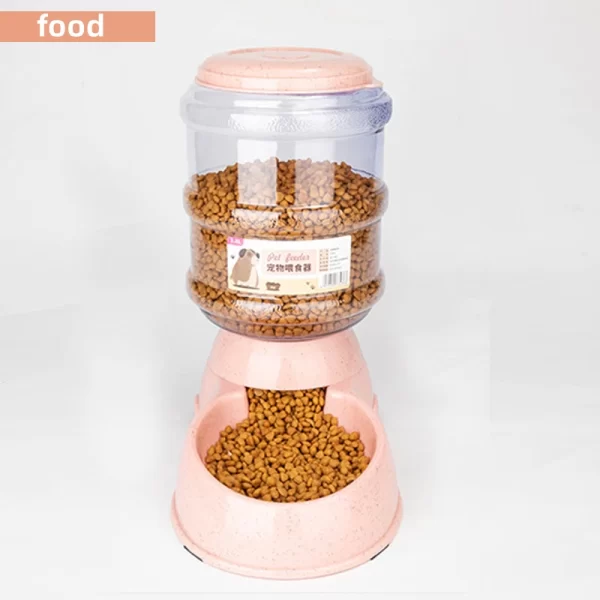 Large Capacity Pet Feeder Bowls Small Dog Food Bowl Automatic Water Dispenser Cat Bowls Pets Feeding Bowls Drink Water Bowl - Image 7