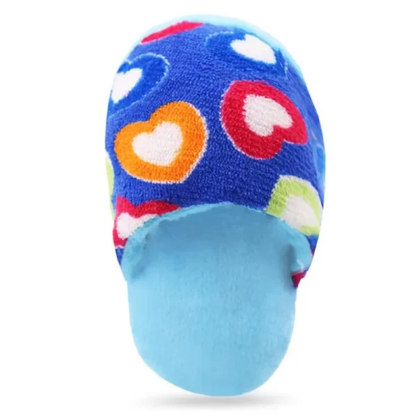 Pet Toys Squeaker Plush Slipper Shaped Puppy Dog Sound Chew Play Toys for Dog Cats Funny Dog Products Outdoor Training Toy - Image 6