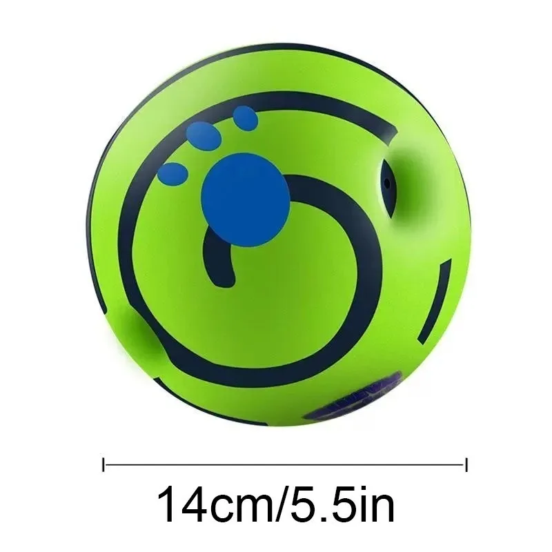 Dog Toy Wobble Wag Giggle Glow Ball Interactive Dog Attention Toy Fun Giggle Sounds Ball When Rolled or Shaken For Pet Dog Fun - Image 7