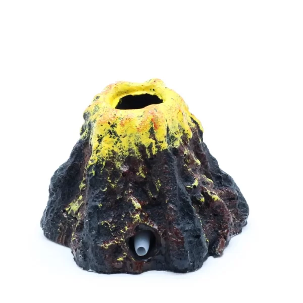 Fish Tanks Landscaping Simulation Volcano Aquarium Accessories Rockery Ornaments Aeration Pump Bubble Stone Oxygenation Tube - Image 4