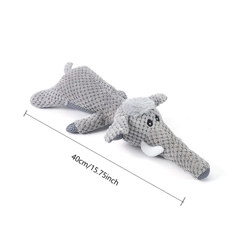 Dinosaur Plush Dog Squeaky Interactive Toys For Small Large Dogs Bite Resistant Chew Toy Pets Accessories - Image 16