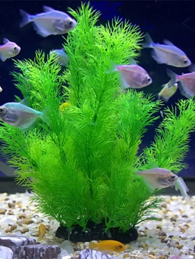 Aquarium Plants Ornaments Plastic Simulation Artificial Water Grass Fish Tank Decoration Accessories