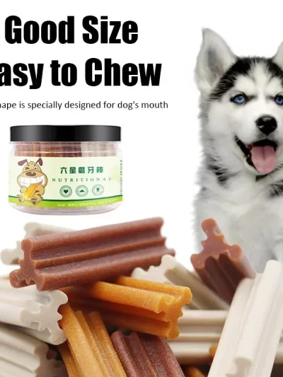 Dog Molar Stick Chicken Beef Dog Snack Pure Molar Stick Fresh Mouth and Easy To Chew Adult Dog Puppy Training Reward Pet Food