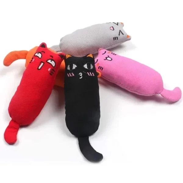 Catnip Toy Cats Products for Pets Cute Cat Toys for Kitten Teeth Grinding Cat Plush Thumb Pillow Pet Accessories - Image 3