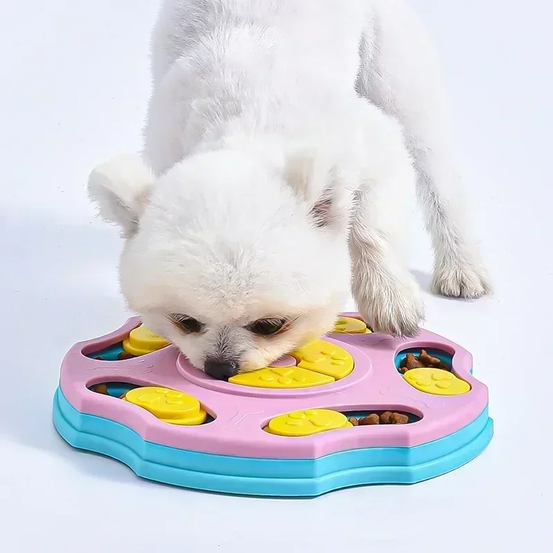 Dog Puzzle Toys Slow Feeder Interactive Increase Puppy IQ Food Dispenser Slowly Eating NonSlip Bowl Pet Cat Dogs Training Game - Image 3