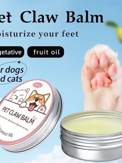 50g Pet Care Balm Box: Dog & Cat Paw Care Cream, Suitable for All Pet Foot Types