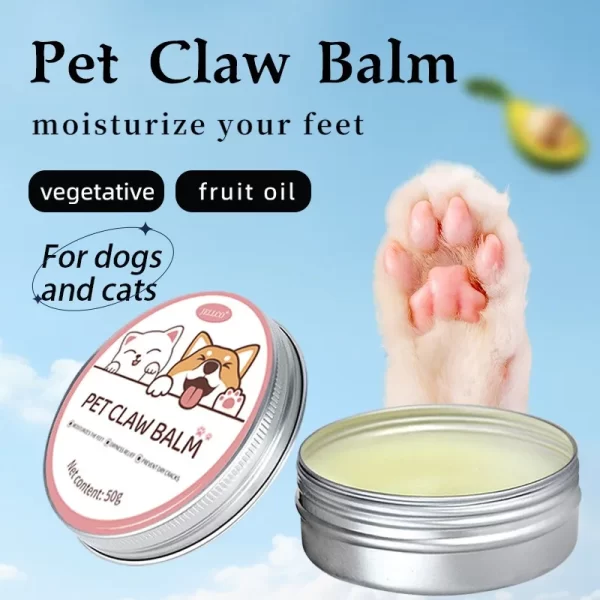 50g Pet Care Balm Box: Dog & Cat Paw Care Cream, Suitable for All Pet Foot Types