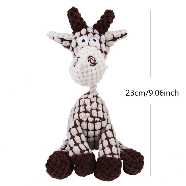 Dinosaur Plush Dog Squeaky Interactive Toys For Small Large Dogs Bite Resistant Chew Toy Pets Accessories - Image 8