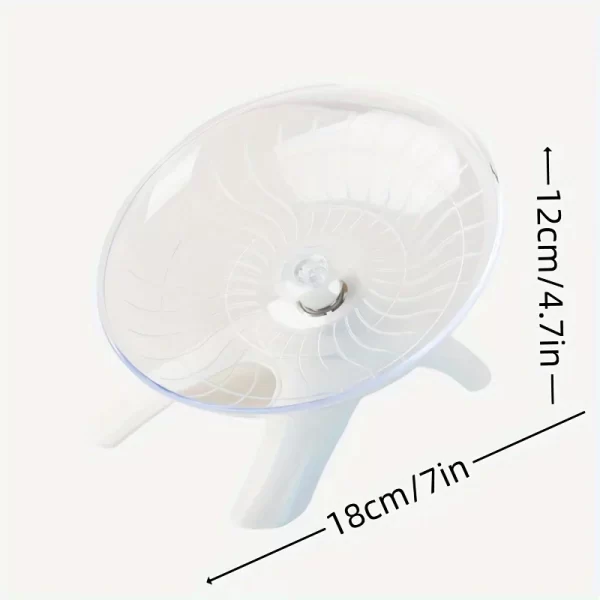Small Pet Silent Running Practice Wheel Hamster Mouse Hedgehog Parrot Ideal Choice for Small Animals Quiet and Safe Choice - Image 13