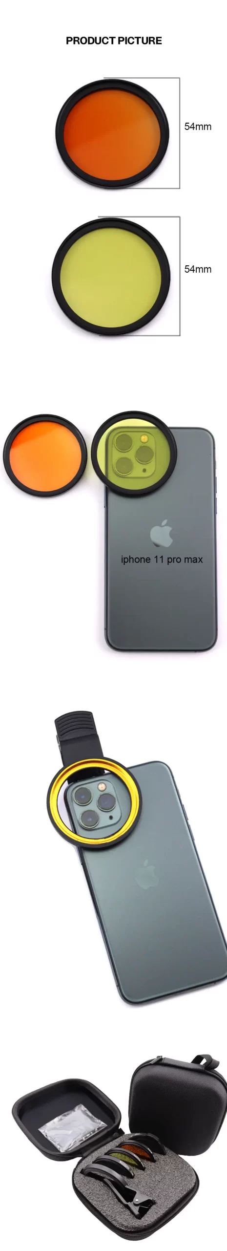 Aquarium Coral lenses 52mm Fish Tank Marine Salt water Sea Water Coral Reef Iphone Camera Filters Macro Aquatic Terrarium - Image 9