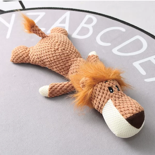 Plush Cartoon Puppy Dog Toy Pet Dog Chew Squeak Toys for Small Dogs Teeth Grinding Pet Products Dog Accessories - Image 6