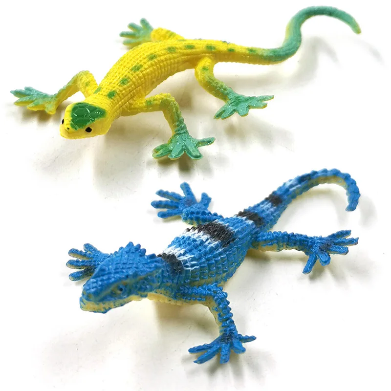 12pcs Diy Simulation Mini Lizard Figurine Reptile Animal Model Home Decor Miniature Fairy Garden Decoration Accessories Modern - Image 5