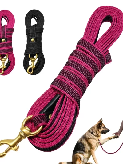 Dog Long Leashes Outdoor Pet Tracking Leash Rope Durable Strong Dog Leash for Medium Large Dogs Walking Training 2M/3M/5M/9M