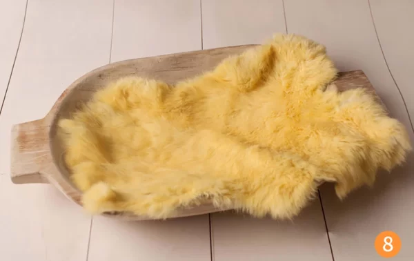 Rabbit Fur For Babies Baby Girl Birth Newborn Photography Props Blankets Accessories New Born Photo Shoot Background Blanket - Image 15
