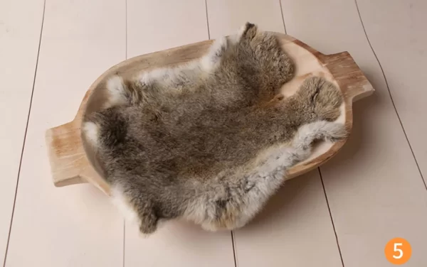 Rabbit Fur For Babies Baby Girl Birth Newborn Photography Props Blankets Accessories New Born Photo Shoot Background Blanket - Image 10