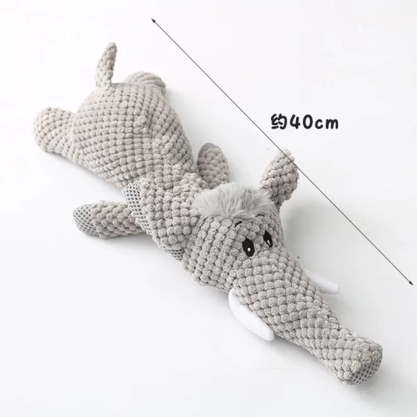 Plush Cartoon Puppy Dog Toy Pet Dog Chew Squeak Toys for Small Dogs Teeth Grinding Pet Products Dog Accessories - Image 3