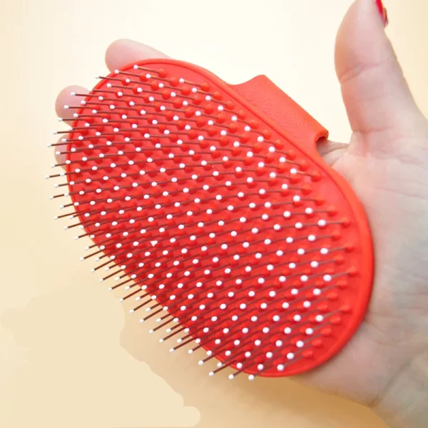Hot Sale Pet Dog Cat Bath Brush Comb Rubber Glove Hair Fur Grooming Massaging Massage Pin Pet Shower Dog Brush Pets Supplies - Image 7