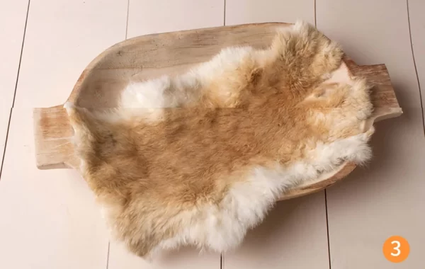 Rabbit Fur For Babies Baby Girl Birth Newborn Photography Props Blankets Accessories New Born Photo Shoot Background Blanket - Image 14