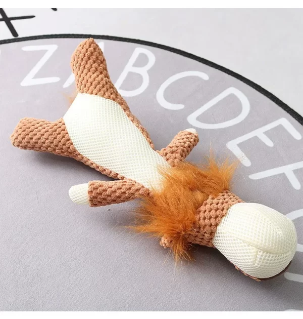 Plush Cartoon Puppy Dog Toy Pet Dog Chew Squeak Toys for Small Dogs Teeth Grinding Pet Products Dog Accessories - Image 12