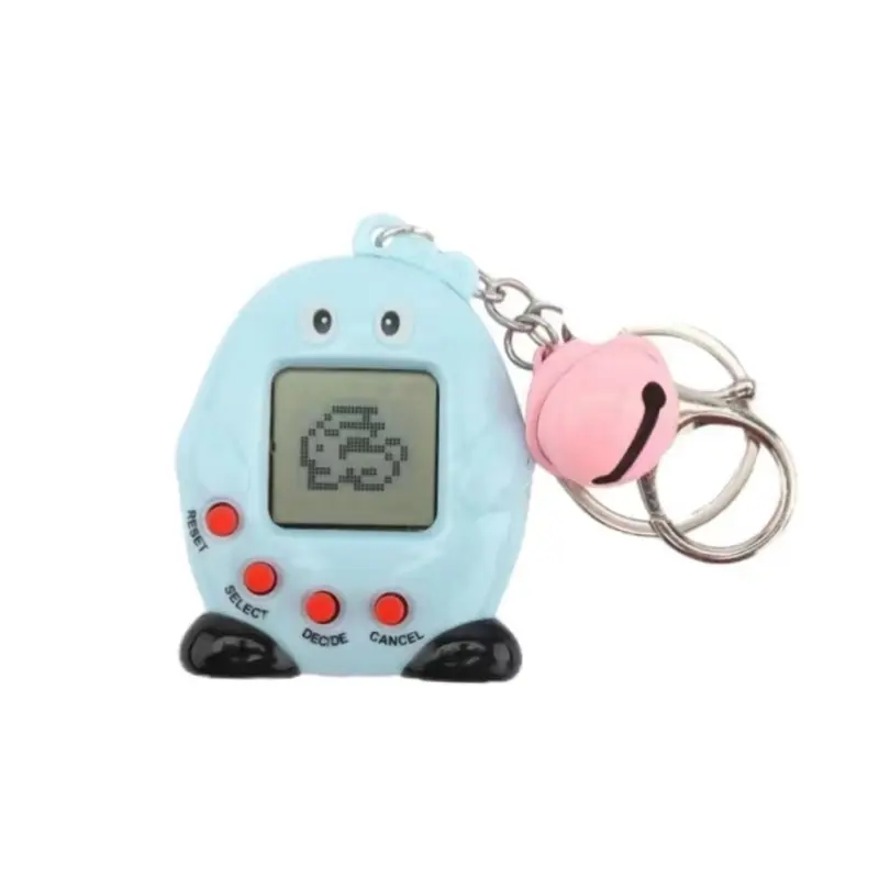 1PCs Tamagotchi Electronic Pets Gift Keyring Pets Toys Gift Penguins Mini Portable Retro Handheld Game - Image 7