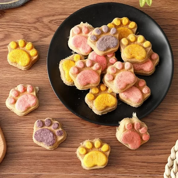 10/20/50Pcs Cat Snacks Cat Biscuit Freeze-Dried Cat Claw Biscuits Dog Snacks Nutrition Fattening Snack Cat Training Reward Snack - Image 10