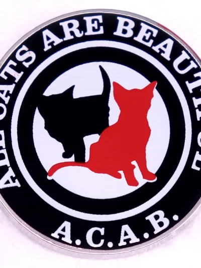 all cats are beautiful Enamel Pin badge brooch kitty mom accessories