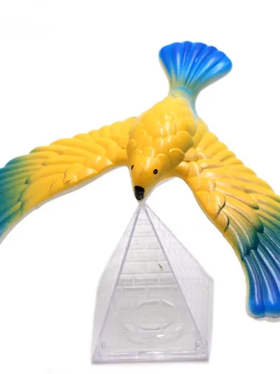 1 Set Amazing Balanced Eagle Bird Balancing With Stand Bird Desk Kids Toy Fun Learn Educational Toys for Kids Balancing Bird Toy
