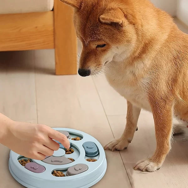 Pet Feeder Dog Educational Toys Increase Puppy Intellectual Food Dispenser Interactive Educational Feeding Toys - Image 3