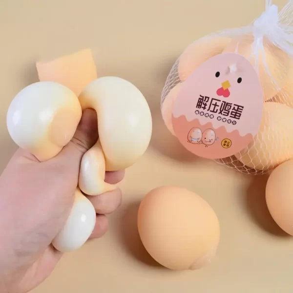 Egg Squeeze Toys youn Smart Eggs young peop Educational Toy Funny DecompressionVent Egg Squeeze Ball Gift SquishyStresd Reliever - Image 9