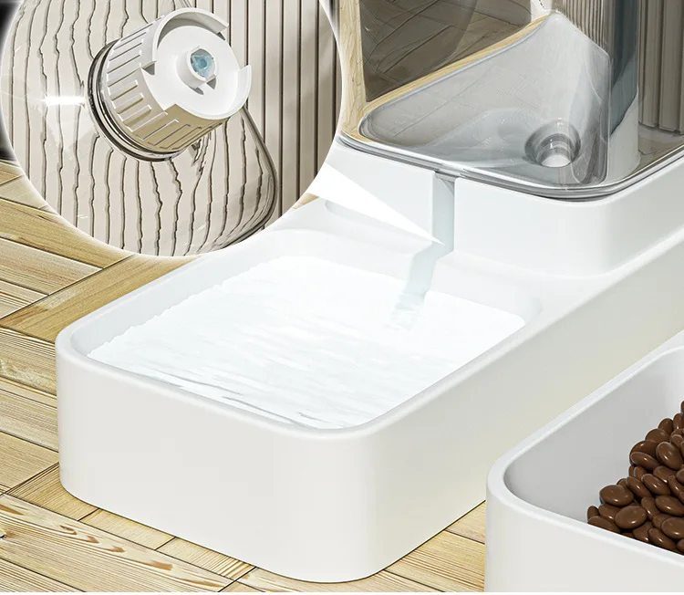 Automatic Cat Feeder & Water Dispenser with Gravity Food Storage Container for Cats and Dogs - Image 22