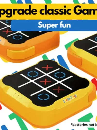 Tic-Tac-Toe Board Game Children's Electronic Toys Chess Board Board Games Chess Board Game Chess Set Portable For Adults Kids