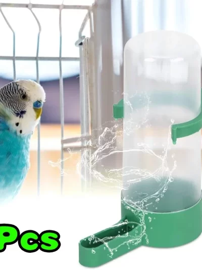 Water Dispensers for Bird Cages Bird Cups Bottles Sparrows Parrots Budgies Cockatiels and Lovebirds Feeder and Waterer