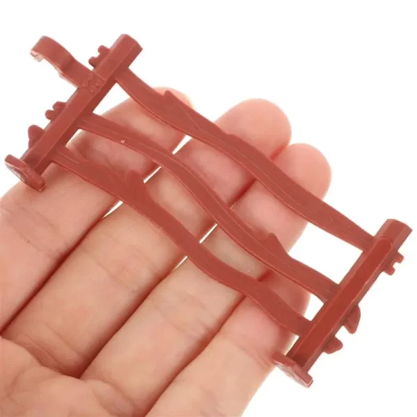 100Pcs Simulation Fence Accessory Farm Horse Corral Fencing Playset Panel Model Barn Accessories Stable Animals Miniature Garden - Image 4