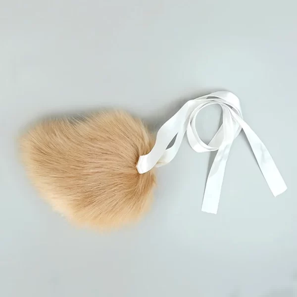 Soft Artifical Plush Bunny Tail Halloween Party Animal Tails Black Rabbit Tail Halloween Party Cosplay Accessories Costume Props - Image 14