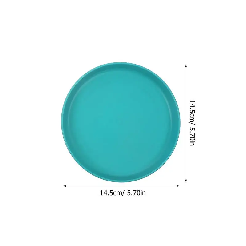 4pcs Cat Bowl Shallow Cat Food Dish Cat Feeding Bowls Wide Pet Food Plate Pet Feeding Bowl Cat And Dog Food Drinking Bowl - Image 4