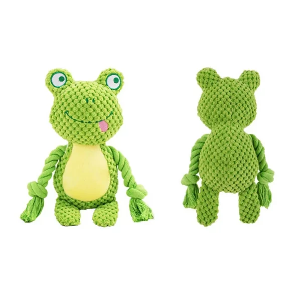 Cartoon Stuffed Toys for Dogs Fox Donkey Tug-Of-War Bite Resistant Puppy Accessories Velvet Teeth Cleaning Pet Interactive Toys - Image 5