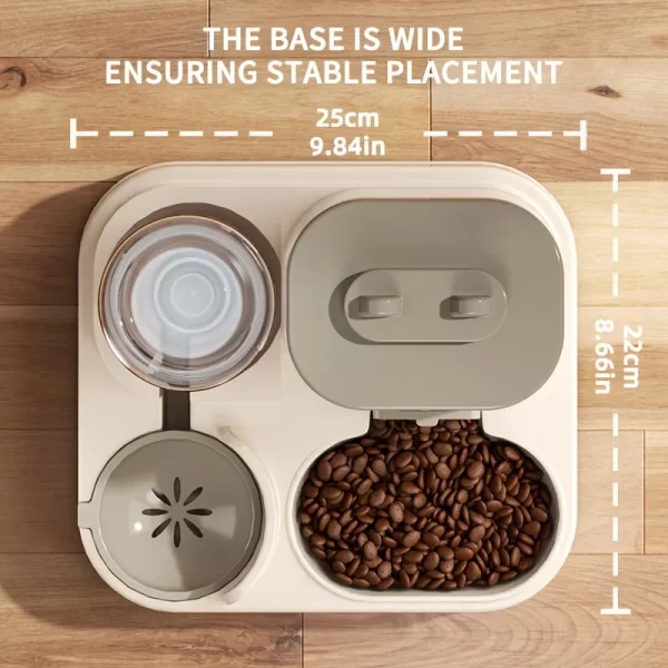 2in 1 Cat Food Dispenser Water and Food Integrated Fully Automatic Cat Food Feeding and Water Dispenser Cute Water Dispenser - Image 11