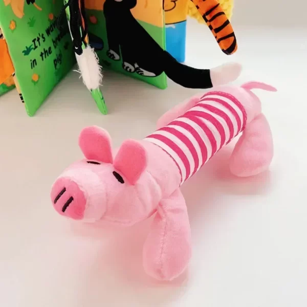 Duck, Elephant, Pig, Pet Grinding Toy, Plush Dog Chewing Toy, Durable Small and Medium Sized Dog, Cute Animal Shaped Puppy Toy - Image 5