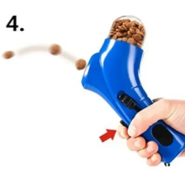 Dog and Cat Treat Launcher - Fun Training Feeder Toy with Food Dispenser Perfect for Exercise&Bonding During Walks Pet Supplies - Image 14