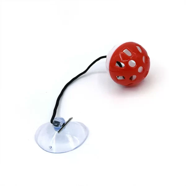 Pet Lizard Toy Reptile Toy Bell Ball with Sucker and Rope Lizard Small Animal Bearded Dragon Toy Supplies - Image 3