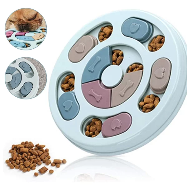 Pet Feeder Dog Educational Toys Increase Puppy Intellectual Food Dispenser Interactive Educational Feeding Toys - Image 5